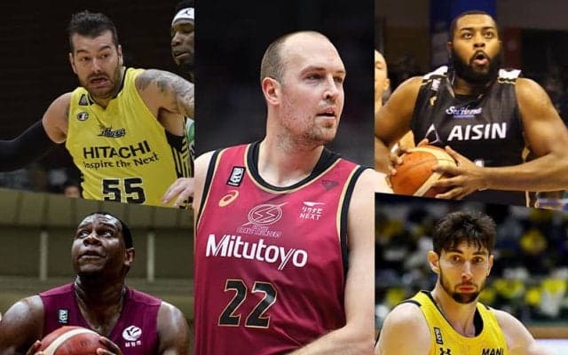 B1過去5シーズンで最も多くのリバウンドを記録した選手は？／B1スタッツランキング