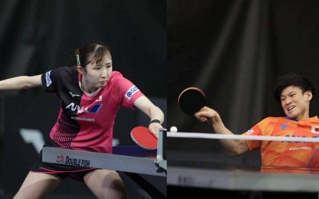 戸上隼輔・早田ひな、決勝進出　混合ダブルス新ペアが躍動＜卓球・WTTスターコンテンダードーハ＞