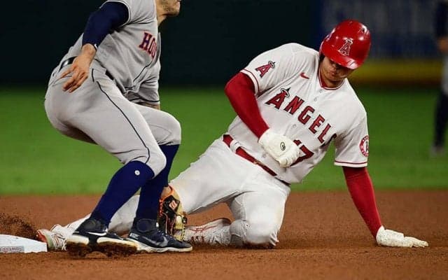 【MLB】大谷翔平の「超音速」盗塁に“MVP”コールの熱狂　今季24個目に米メディアも大興奮