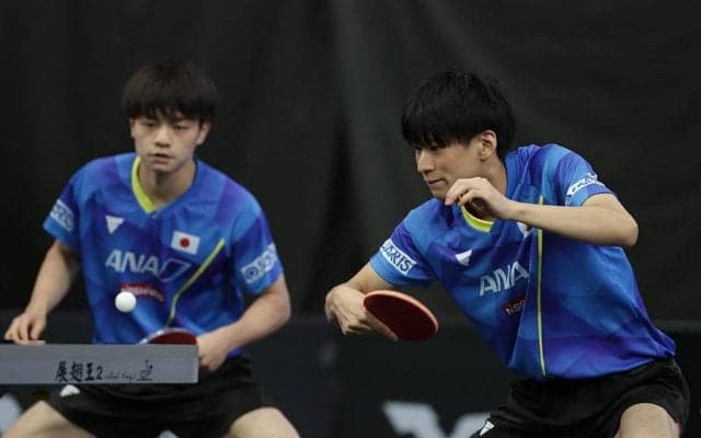 宇田・戸上ペア ドイツペアに快勝で準決勝進出【WTT スターコンテンダー ドーハ】