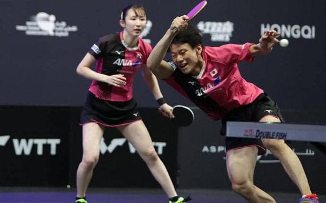 戸上・早田ペア 快勝でベスト4入り【WTT スターコンテンダー ドーハ】