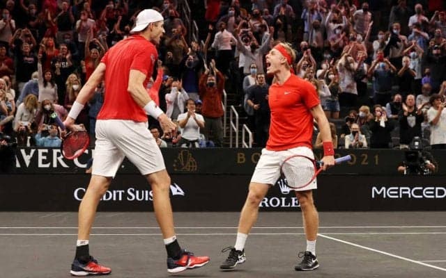 フェデラー来場！世界選抜がダブルス勝利で希望をつなぐ［レーバー・カップ］