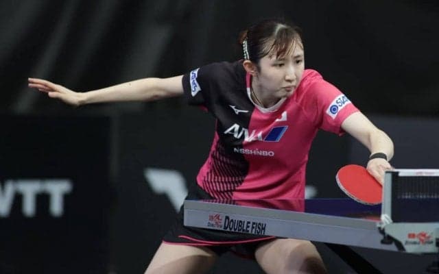早田ひな、決勝進出　東京五輪韓国代表左腕に大逆転勝利＜卓球・WTTスターコンテンダードーハ＞