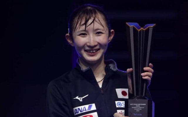 早田ひな、2冠達成　女子複も長﨑/安藤が初優勝飾る＜卓球・WTTスターコンテンダードーハ＞