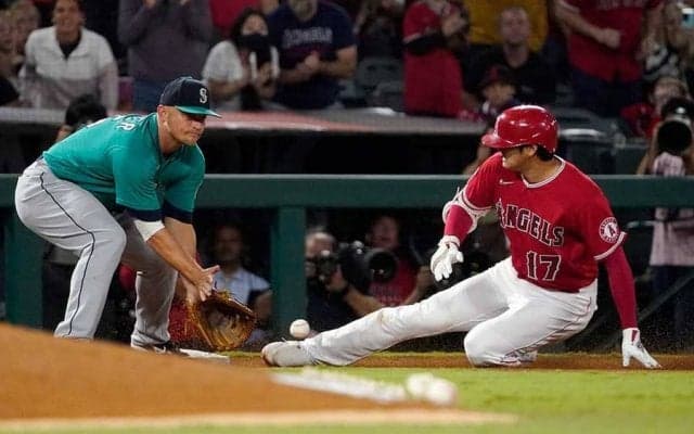 【MLB】吠える大谷翔平、激走三塁打直後に撮られた表情　2万超反響「これは熱くなります」