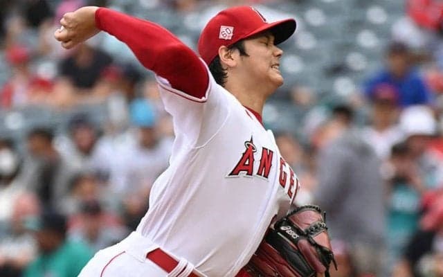 【MLB】大谷翔平、5回ゼロ封で10勝目の権利　103年ぶり偉業へ毎回7奪三振ショー、最速160キロ