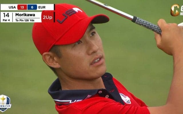 【ライダーカップ20】モリカワがホヴランドと引き分け　米国選抜の勝利が決定した瞬間　最終日ハイライト