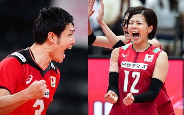 男子日本代表の藤井直伸と元女子日本代表の佐藤美弥が結婚