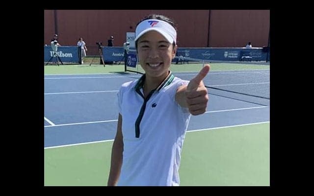  本玉真唯 WTAツアー初白星 