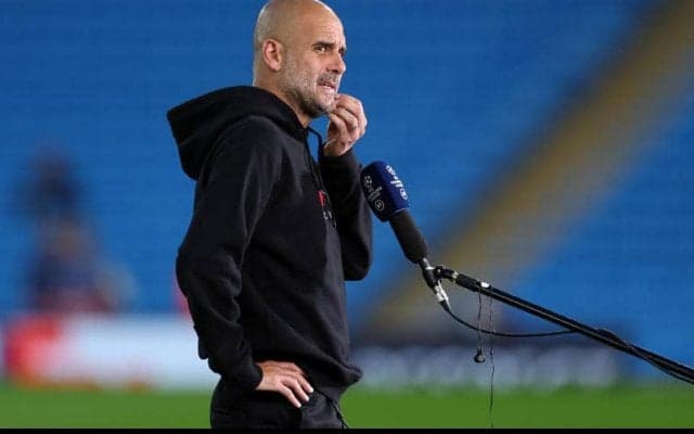 PSGとの対戦に臨むシティ、グアルディオラ監督はいまだ無得点のメッシに「彼は自分をよく知っている」