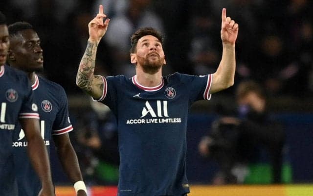 シティ戦でPSG初ゴールのメッシが歓喜「チームメイトやファンのみんなと一緒に祝えてよかった」
