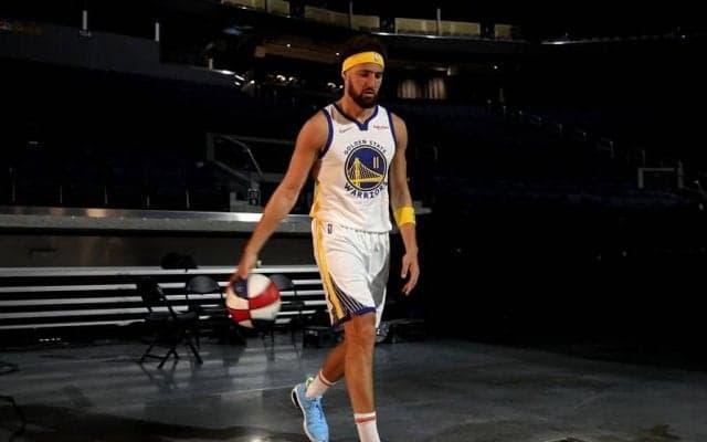 ウォリアーズ指揮官が初練習を終えたトンプソンを称賛「見ていて本当に楽しかった」