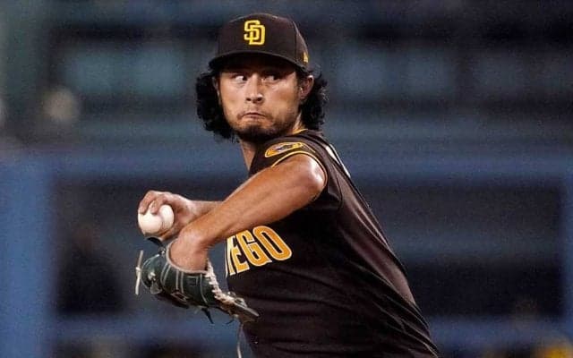 【MLB】ダルビッシュは4回2失点で降板　制球苦しみ4四球　またも黒田博樹氏越えお預け