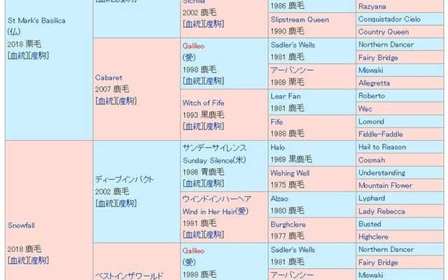 【海外競馬】種牡馬入りのセントマークスバシリカ、スノーフォールとの交配も計画