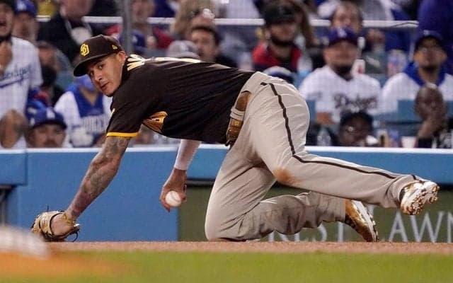 【MLB】マチャドの肩は「球界最強」　ダルを助けた横っ飛び→片膝キャノンに米称賛