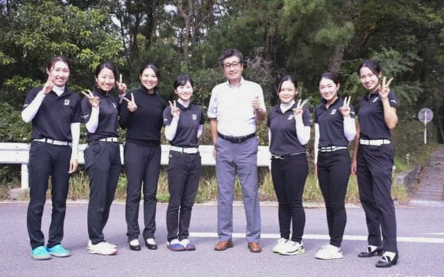 【ゴルフ部女子】７位で秋季リーグ終幕。全国大会出場ならず