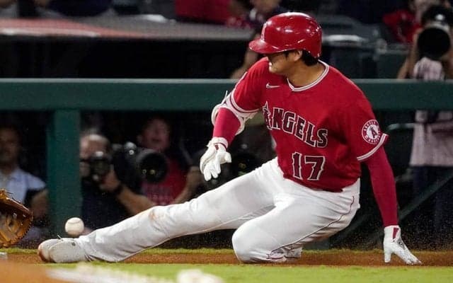 【MLB】大谷翔平、史上6人目の45発＆25盗塁を達成　二盗で15年ぶり快挙、100得点にも到達