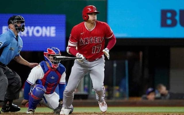 【MLB】大谷翔平、一塁内野安打＆右前打で3戦ぶりマルチ　史上6人目の45発＆25盗塁も記録