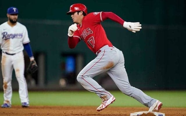 【MLB】大谷翔平がまた快挙達成　「45本塁打＆25盗塁＆100得点」はア・リーグ史上初