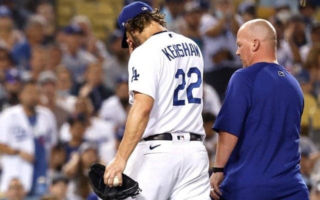 【MLB】2回途中で緊急降板のカーショー　POへの影響必至で無念の思い「本当にショック」