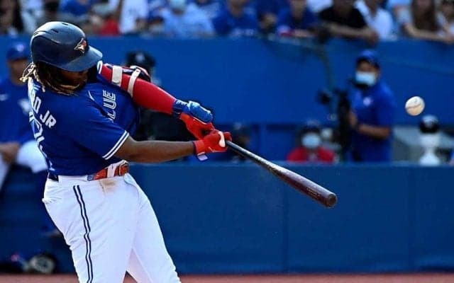 【MLB】ゲレーロJr.が猛追47号　14戦ぶり一発は弾丸180キロ弾、HRトップのペレスに1本差