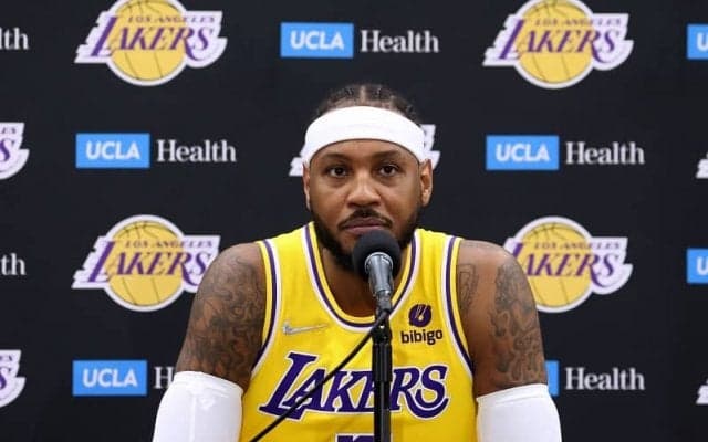 レイカーズにおける役割を語るカーメロ「チームが必要とすることなら何でもやるさ」