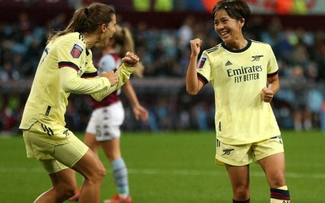 岩渕真奈が今季リーグ戦初ゴール！ アーセナルが4発快勝で4連勝《FA女子スーパーリーグ》