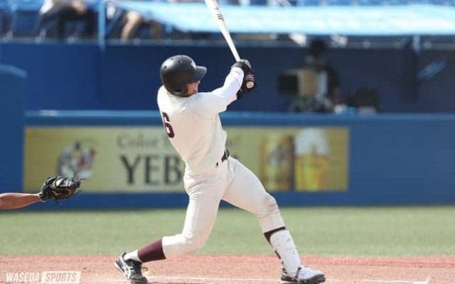 稲穂打線、歴史的爆発！　西垣は１年秋以来の完封勝利で東大に連勝／東大２回戦詳報