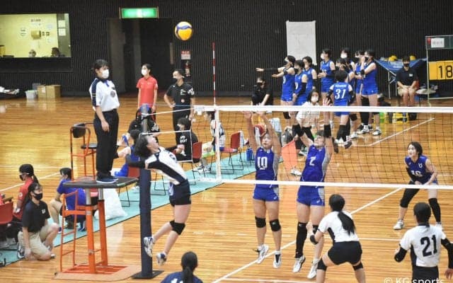 【バレーボール部女子】リーグ２戦目、龍谷大に敗北