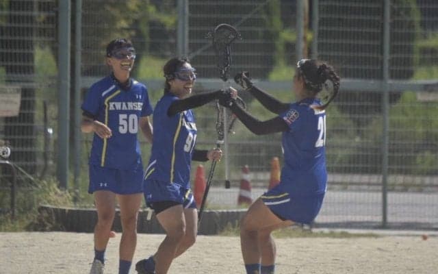 【ラクロス部女子】　リーグ最終戦で快勝を収め、勝負のトーナメントへ