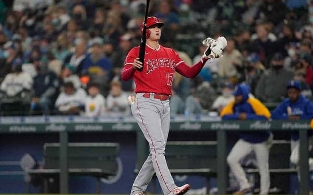 【MLB】大谷翔平、リーグ断トツ19度目の申告敬遠　シーズン95四球は日本人最多更新