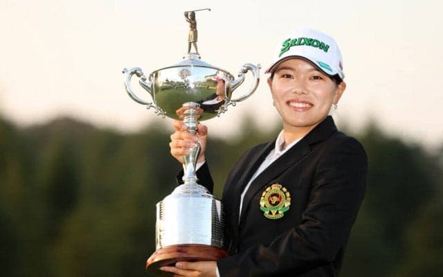 勝みなみ、日本女子オープン優勝に「本当に嬉しい」　アマ時代からの夢叶う