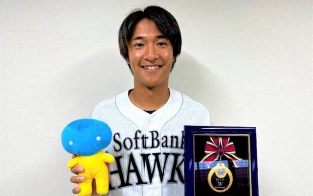 ファーム月間MVPのソフトバンク・柳町達に倉持明日香が直撃！「中村晃さんの言葉が印象深かった」