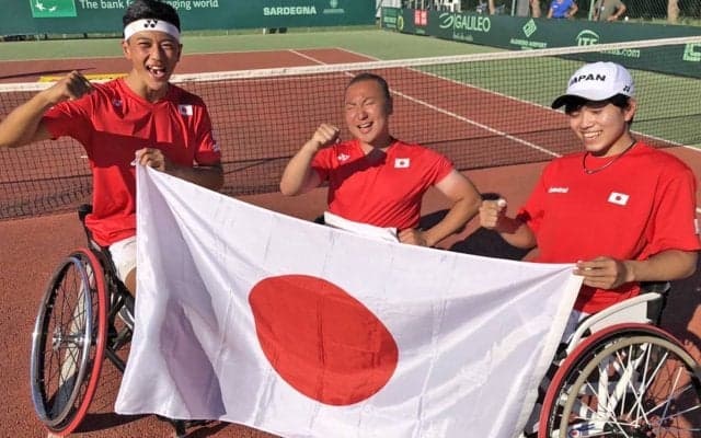[車いすテニス奮闘記・小田凱人]「日本ジュニア代表として世界一になれました!!」