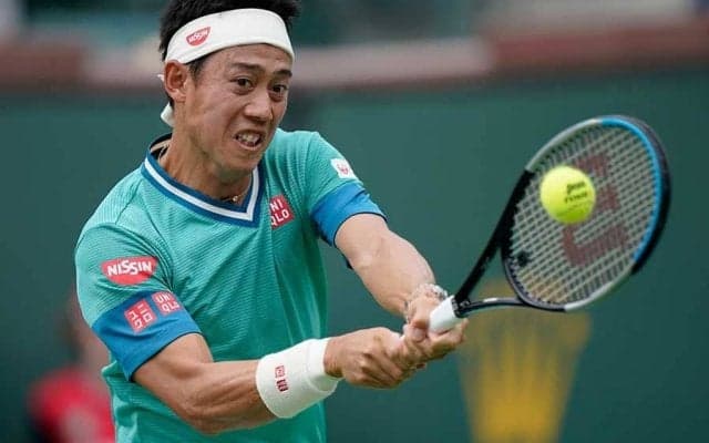 錦織圭が笑顔で謝罪　相手のユーモア溢れる“首切りサイン”に注目「怒らせちゃダメ」