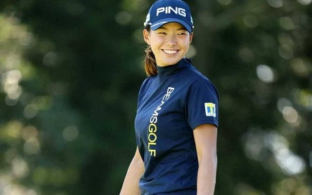 渋野日向子「一瞬ドキッとした」　シャンクもめげず1アンダー「悔い残らないゴルフを」