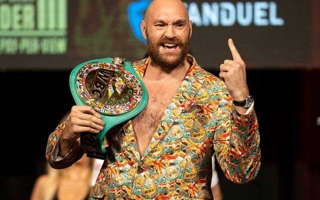 「俺がズタズタにして家に帰してやる」　フューリー、宿敵ワイルダー顔面滅多打ち宣言