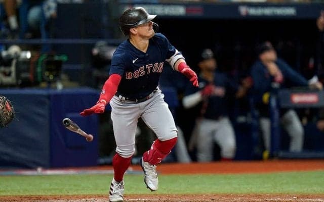 【MLB 地区S】松井秀喜に並ぶメジャー史上2人目の快挙　Rソックス外野手が“怒涛の固め打ち”