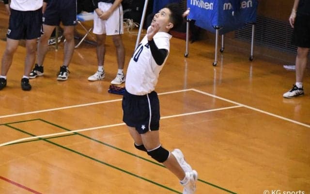 【バレーボール部男子】　大国大にストレート勝ちで、開幕３連勝！
