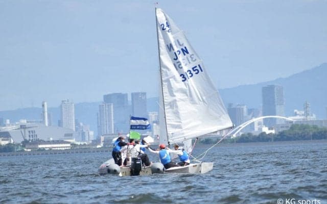 【ヨット部】　単独首位で関西インカレ１５連覇へ！