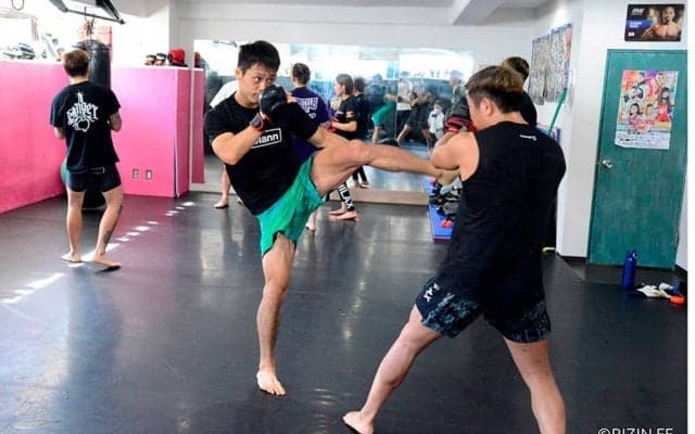 【格闘技／RIZIN.31】牛久絢太郎が公開練習　初参戦で王者・斎藤裕とのタイトルマッチに「ゾンビかよ」という凄さを見てほしい
