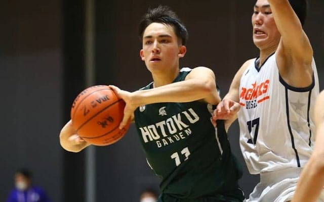 テーブス流河がNCAA1部のコロンビア大学からオファーを受ける