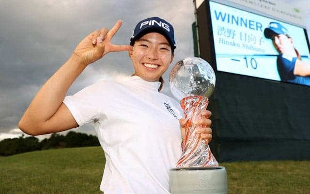 【ゴルフ】渋野日向子の復活優勝を支えたウェッジ　4本態勢でスーパーショット連発