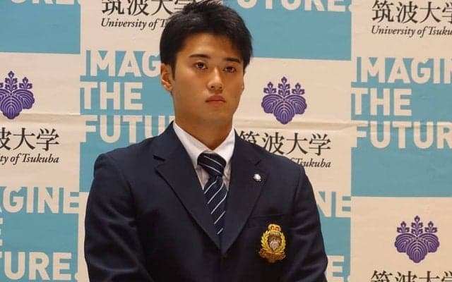 【ドラフト】筑波大・佐藤、西武2位指名に「打線が強いイメージ」　将来は「日本を代表する選手に」