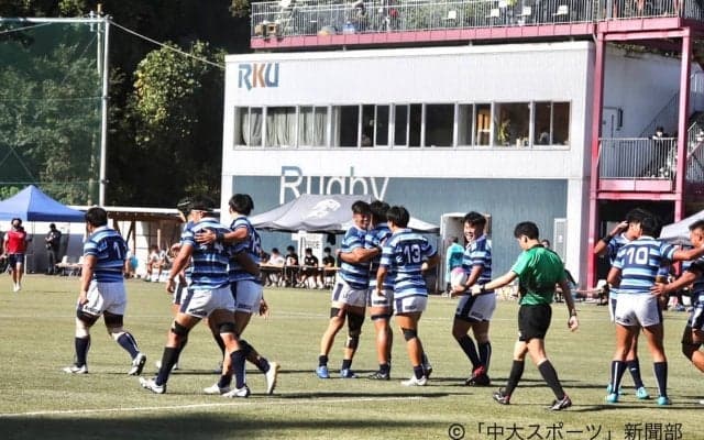 昨年のリベンジ成功！　流経大に大勝利！－関東大学ラグビーリーグ戦１部　対流経大