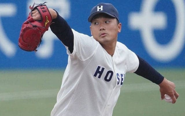 【大学野球】「ヤクルトは…飲んでません！」燕1位・山下輝、ど緊張から解放されて快投