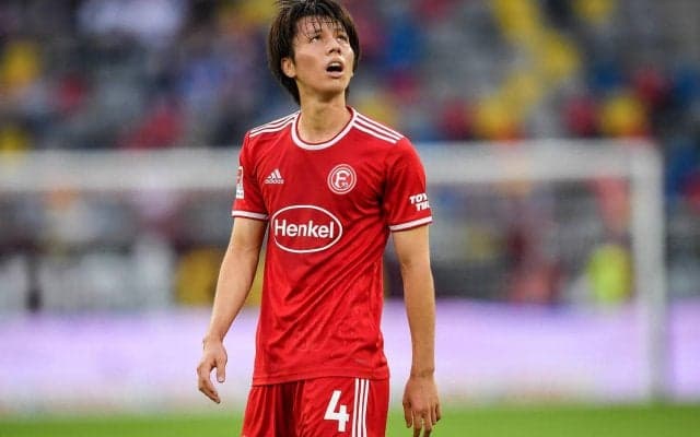 日本からの長旅で戻った田中碧についてデュッセルドルフ指揮官「選択肢に入る」とHSV戦で起用の可能性