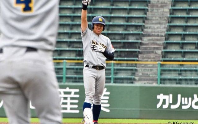 【硬式野球部】勝負どころで本領を発揮し逆転勝利！