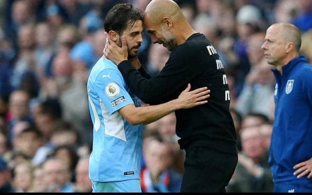 「B・シウバがいるのは信じられないほど幸運」　ペップが賛辞送る