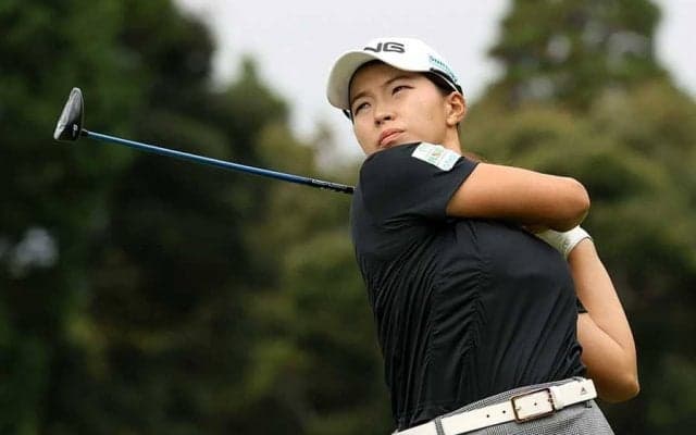 渋野日向子、2週連続Vならず　富士通レディース最終Rは悪天候で中止…11アンダー3位に